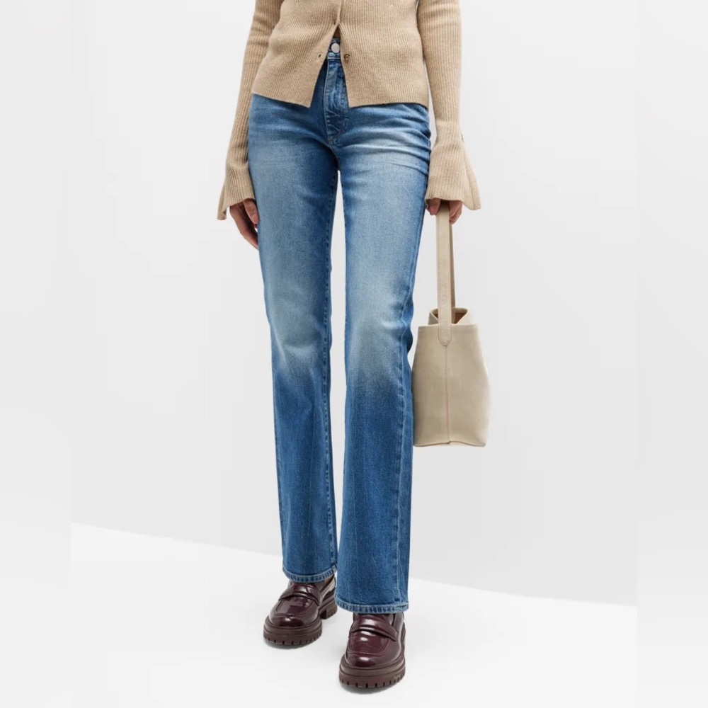 DL1961 Size 25 Joni Low-Rise Slim Bootcut Jeans‎ In East Lake Wash